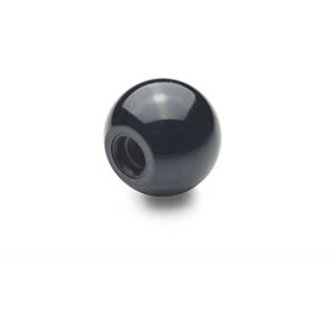 Ganter DIN 319-KU-12-M4-C Black Ball Buttons - Ball Buttons Ganter DIN 319-KU-12-M4-C Black Ball Buttons - Ball Buttons