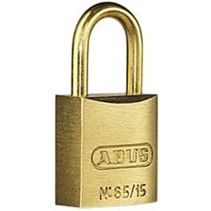 ABUS Brass Padlock 65MB/15, 09325 ABUS Brass Padlock 65MB/15, 09325