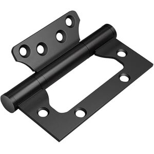 VOLUKA 6 Pack Non-Mortise Door Hinges Easy to Install, 4" × 3" Stainless Steel Door Hinges Smooth Movement and Heavy Duty, Black VOLUKA 6 Pack Non-Mortise Door Hinges Easy to Install, 4" × 3" Stainless Steel Door Hinges Smooth Movement and Heavy Duty, Black