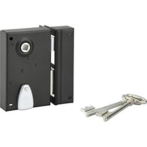 Thirard Vertical 4-Groove Lock with Key - Right - Serrure de grille et portail Thirard Vertical 4-Groove Lock with Key - Right - Serrure de grille et portail