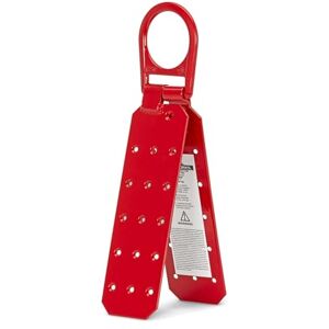 Peakworks OSHA/ANSI Compliant, Reusable, Temporary Steel Roof Anchor Bracket, Red, V8229100 Peakworks OSHA/ANSI Compliant, Reusable, Temporary Steel Roof Anchor Bracket, Red, V8229100