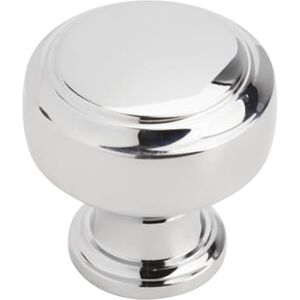 Amerock Cabinet Knob Polished Chrome 1-3/16 inch (30 mm) Diameter Highland Ridge 1 Pack Drawer Knob Cabinet Hardware Amerock Cabinet Knob Polished Chrome 1-3/16 inch (30 mm) Diameter Highland Ridge 1 Pack Drawer Knob Cabinet Hardware