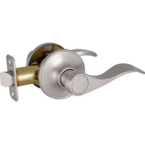 Design House 700484 Springdale 2-Way Latch Passage Door Handle, Adjustable Backset, Satin Nickel Finish Design House 700484 Springdale 2-Way Latch Passage Door Handle, Adjustable Backset, Satin Nickel Finish