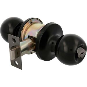 Amig 12307 Knob - Privacy, Black, Durable - Knob Amig 12307 Knob - Privacy, Black, Durable - Knob