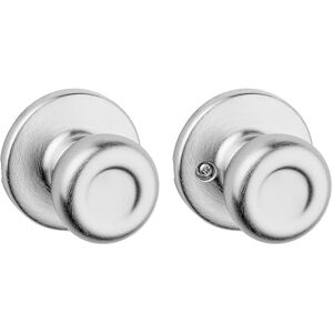 Kwikset Tylo Hall/Closet Knob - Satin Chrome Kwikset Tylo Hall/Closet Knob - Satin Chrome