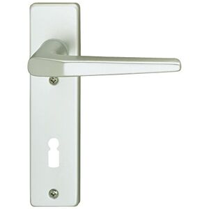 Alpertec Anodised Aluminium Short Florence – Backplate for Front Door KNOB/Handle, PZ 72 mm, Silver, 40040670 K1 Alpertec Anodised Aluminium Short Florence – Backplate for Front Door KNOB/Handle, PZ 72 mm, Silver, 40040670 K1