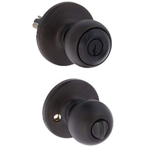Kwikset 94002-822 Polo Entry Door Knob, Venetian Bronze Kwikset 94002-822 Polo Entry Door Knob, Venetian Bronze