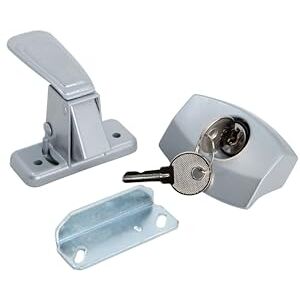 JR Products 10805 Silver Camper Door Latch JR Products 10805 Silver Camper Door Latch