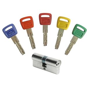 Bricard 16102 Olympia Lock Cylinder - Silver - Lock Cylinder Bricard 16102 Olympia Lock Cylinder - Silver - Lock Cylinder