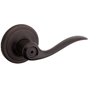 Kwikset Tustin Bed/Bath Lever - Privacy Lock - Door Lever Kwikset Tustin Bed/Bath Lever - Privacy Lock - Door Lever