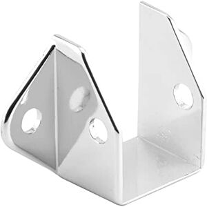 Sentry Supply 656-8513 Headrail Bracket, for 1-1/4 in, Zinc Alloy, Chrome Plated, Fasteners, Pack of 1 Sentry Supply 656-8513 Headrail Bracket, for 1-1/4 in, Zinc Alloy, Chrome Plated, Fasteners, Pack of 1
