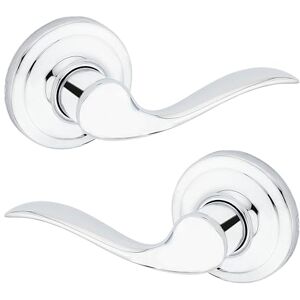 Kwikset Tustin Hall/Closet Lever in Polished Chrome Kwikset Tustin Hall/Closet Lever in Polished Chrome