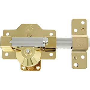 Amig 3 Plus deadbolt - High Security Steel Lock - Gold Finish Amig 3 Plus deadbolt - High Security Steel Lock - Gold Finish