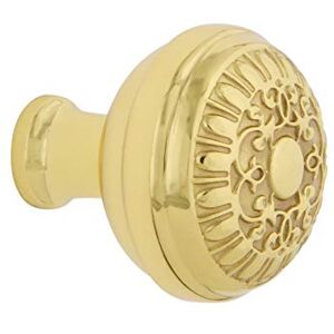 Nostalgic Warehouse 756103 Egg and Dart 1 3/8" Cabinet Knob in Unlacquered Brass Hardware Nostalgic Warehouse 756103 Egg and Dart 1 3/8" Cabinet Knob in Unlacquered Brass Hardware