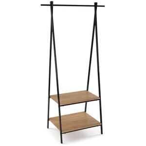 Versa Industrial Style Lasai Coat Rack, Measurements (H x L x W) 150.0 x 45.0 x 75.0 cm, Black Versa Industrial Style Lasai Coat Rack, Measurements (H x L x W) 150.0 x 45.0 x 75.0 cm, Black