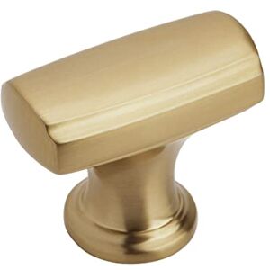 Amerock Cabinet Knob Champagne Bronze 1-3/8 inch (35 mm) Length Highland Ridge 1 Pack Drawer Knob Cabinet Hardware Amerock Cabinet Knob Champagne Bronze 1-3/8 inch (35 mm) Length Highland Ridge 1 Pack Drawer Knob Cabinet Hardware