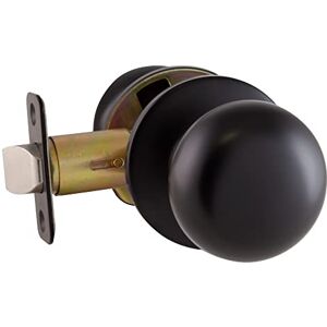 Design House 778951 Cambridge 2-Way Adjustable Passage Door Knob with for Hallway Closet, Matte Black Design House 778951 Cambridge 2-Way Adjustable Passage Door Knob with for Hallway Closet, Matte Black