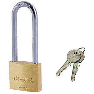 CISA Brass Padlock - Long Arc 22011 - 30mm - Padlock CISA Brass Padlock - Long Arc 22011 - 30mm - Padlock