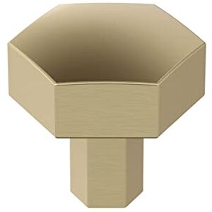 Amerock Cabinet Knob Golden Champagne 1-1/4 in (32 mm) Diameter Drawer Knob Caliber Kitchen and Bath Hardware Furniture Hardware Amerock Cabinet Knob Golden Champagne 1-1/4 in (32 mm) Diameter Drawer Knob Caliber Kitchen and Bath Hardware Furniture Hardware