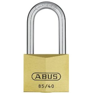 Abus Av-Vorhangschloss 85ib/40hb40 - Brass Padlock with Double Locking Abus Av-Vorhangschloss 85ib/40hb40 - Brass Padlock with Double Locking