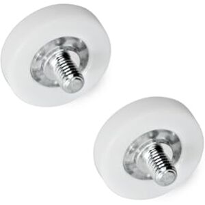 Ganter Normelemente Castor, Sliding Roller, with Bolts with External Thread, Pack of 2, Diameter 19 mm, Thread M6, GN 753-19-M6-ZL-2 Ganter Normelemente Castor, Sliding Roller, with Bolts with External Thread, Pack of 2, Diameter 19 mm, Thread M6, GN 753-19-M6-ZL-2