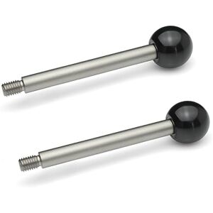Ganter Normelemente GN 310-12-160-A-NI – Stainless Steel Handles, Silber, Länge l: 160mm, Set of 2 Pieces Ganter Normelemente GN 310-12-160-A-NI – Stainless Steel Handles, Silber, Länge l: 160mm, Set of 2 Pieces