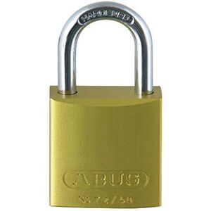 ABUS Padlock 72/40 Lightweight Titanium Material with high Corrosion Protection Including 2 Keys Security Level 6 Yellow ABUS Padlock 72/40 Lightweight Titanium Material with high Corrosion Protection Including 2 Keys Security Level 6 Yellow