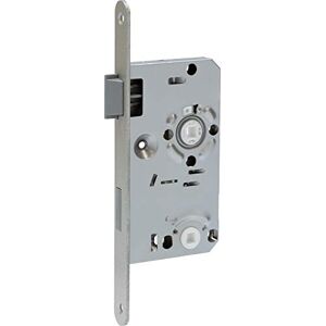 ABUS Mortice lock for toilet doors ES WC L S 55 78 20-61770 silver ABUS Mortice lock for toilet doors ES WC L S 55 78 20-61770 silver