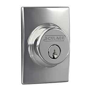 Schlage B60N CEN 625 Century Single Cylinder Deadbolt - Deadbolt Schlage B60N CEN 625 Century Single Cylinder Deadbolt - Deadbolt