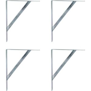 Amig. Heavy-Duty Steel Shelf Brackets - 300 x 225 mm - Silver Amig. Heavy-Duty Steel Shelf Brackets - 300 x 225 mm - Silver
