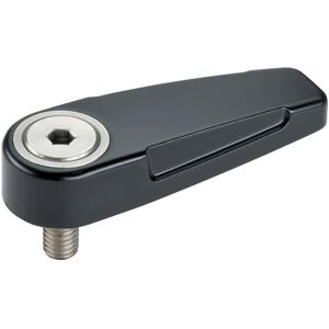 Halder - Door Locking Bolt - Zinc Die-Cast, Black Halder - Door Locking Bolt - Zinc Die-Cast, Black