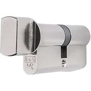 Carlisle Brass CYE71380NP/BP Euro Cylinder, Polished Nickel, 80mm Carlisle Brass CYE71380NP/BP Euro Cylinder, Polished Nickel, 80mm