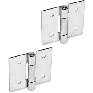 Ganter Normelemente Stainless Steel Sheet Hinges - GN 136-NI-60-60-B - Hinge Ganter Normelemente Stainless Steel Sheet Hinges - GN 136-NI-60-60-B - Hinge
