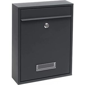 kippen 10006AN – Mail Box Model – Anthracite – Dimensions: 320 x 215 x 90 mm kippen 10006AN – Mail Box Model – Anthracite – Dimensions: 320 x 215 x 90 mm