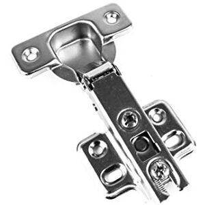 Berta (20 Pieces) Full Overlay Frameless European Hinges, 105 Degree 2-Cam 4-Way Adjustable Concealed Kitchen Cabinet Door Hinges with Screws Berta (20 Pieces) Full Overlay Frameless European Hinges, 105 Degree 2-Cam 4-Way Adjustable Concealed Kitchen Cabinet Door Hinges with Screws
