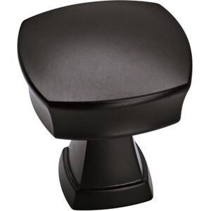 Amerock | Cabinet Knob | Matte Black | 1-1/4 inch (32 mm) Length - Cabinet Knob Amerock | Cabinet Knob | Matte Black | 1-1/4 inch (32 mm) Length - Cabinet Knob
