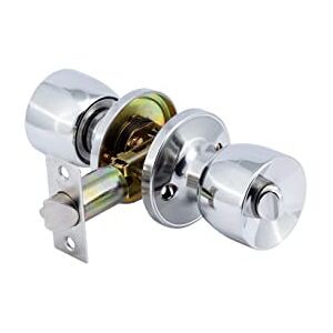Yale Entrance KNOB Set Chrome, One Size Yale Entrance KNOB Set Chrome, One Size