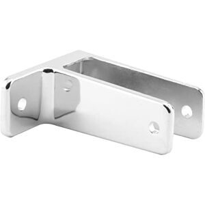 Sentry Supply 656-6410 One Ear Wall Bracket, Long, for 1-1/4 in. Thick Panels, Zinc Alloy (Cast Zamak) Construction, Chrome Plated Finish, 1 Sentry Supply 656-6410 One Ear Wall Bracket, Long, for 1-1/4 in. Thick Panels, Zinc Alloy (Cast Zamak) Construction, Chrome Plated Finish, 1