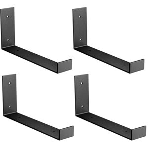 Amig 3004 Shelf Bracket - Black/White - 103x211x40mm Amig 3004 Shelf Bracket - Black/White - 103x211x40mm