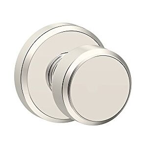SCHLAGE F10 BWE 618 GSN Bowery Knob with Greyson Trim Hall and Closet, Polished Nickel SCHLAGE F10 BWE 618 GSN Bowery Knob with Greyson Trim Hall and Closet, Polished Nickel