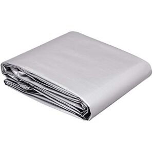 Amazon Basics Multi Purpose Waterproof Poly Tarp Cover, 3.6 x 6 m (12 x 20 ft), 16MIL Thick, 1-Pack, 6kg, Silver, Black Amazon Basics Multi Purpose Waterproof Poly Tarp Cover, 3.6 x 6 m (12 x 20 ft), 16MIL Thick, 1-Pack, 6kg, Silver, Black