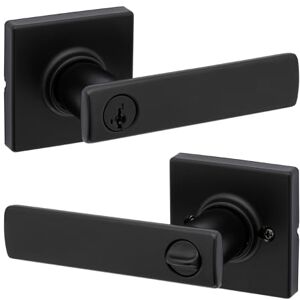 Kwikset Breton SmartKey Security Door Lever - Door Type Kwikset Breton SmartKey Security Door Lever - Door Type