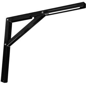 cyclingcolors 1 x Folding Wall Shelf Bracket Folding Folding Space Saving Arm 400 mm Table Support Shelf Mobile Support 50 kg Black cyclingcolors 1 x Folding Wall Shelf Bracket Folding Folding Space Saving Arm 400 mm Table Support Shelf Mobile Support 50 kg Black
