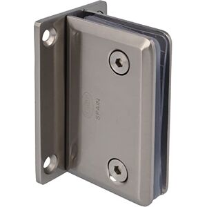 Amig Fixed Wall Bracket for Showers Mod.D for Glass Shower Screens Zamak with Gloss Chrome Finish 8-12 mm Thickness Maximum Load per Pair: 35 kg Measurements: 88 x 2.0 mm. 126 inches Amig Fixed Wall Bracket for Showers Mod.D for Glass Shower Screens Zamak with Gloss Chrome Finish 8-12 mm Thickness Maximum Load per Pair: 35 kg Measurements: 88 x 2.0 mm. 126 inches
