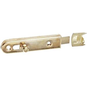 Alberts 840204 Brass Furniture Latch with Button Handle Alberts 840204 Brass Furniture Latch with Button Handle