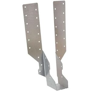 BPC Fixings Galvanised Standard Leg Timber to Timber Joist Hanger 10-Piece Set, 100 mm Width, Silver BPC Fixings Galvanised Standard Leg Timber to Timber Joist Hanger 10-Piece Set, 100 mm Width, Silver