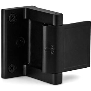 Berlin Modisch Door Lock Reinforcer Privacy Door Latch for in-Swinging Doors Extra High Resistance Home Door Security Lock Iron Black Finish Berlin Modisch Door Lock Reinforcer Privacy Door Latch for in-Swinging Doors Extra High Resistance Home Door Security Lock Iron Black Finish