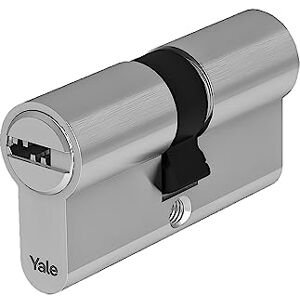 Yale 1000 Double Cylinder Lock - Satin Nickel - Security Lock Yale 1000 Double Cylinder Lock - Satin Nickel - Security Lock