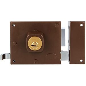 Amig Mod. 72 - Overlap Lock with Handle for Wooden Doors - Lock Amig Mod. 72 - Overlap Lock with Handle for Wooden Doors - Lock