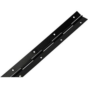 KOTARBAU Black Piano Continuo Hinge - 400 x 31 mm - 2 Holes - For Surface - 1 Piece KOTARBAU Black Piano Continuo Hinge - 400 x 31 mm - 2 Holes - For Surface - 1 Piece